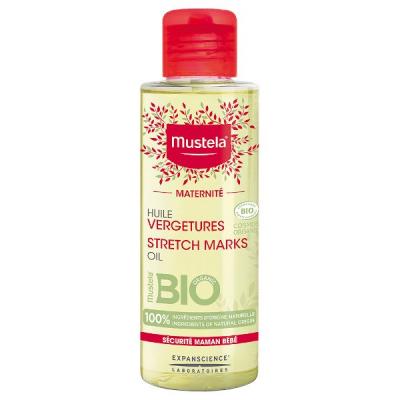 Mustela MATERNIT&Eacute; - Huile Pr&eacute;vention Vergetures Bio, 105ml
