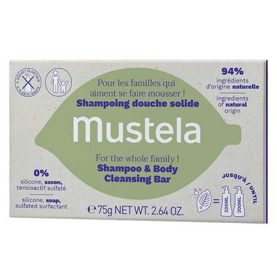 MUSTELA Eco shampooing douche solide 75g