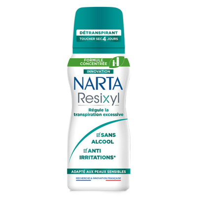 D&eacute;odorant Resixyl Transpiration Excessive Narta - Le Flacon De 100ml