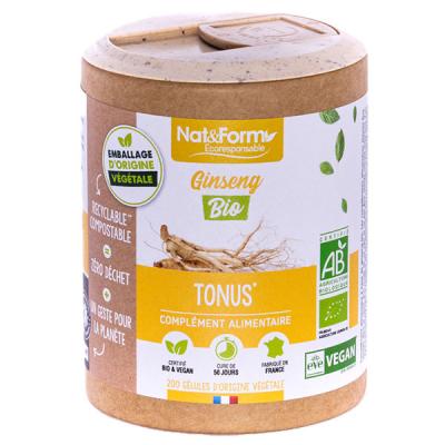 Nat&form Ginseng Bio Ecoresponsable