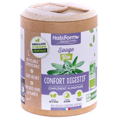 Sauge 200 g&eacute;lules nat et form &eacute;coresponsable bio
