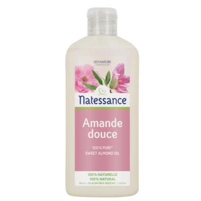 Natessance - Huile Amande Douce - Flacon de 250 ml - Lot de 2