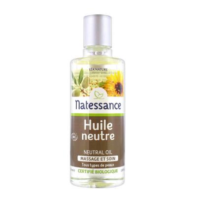 Natessance Huile Neutre Massage et Soin Bio 100 ml