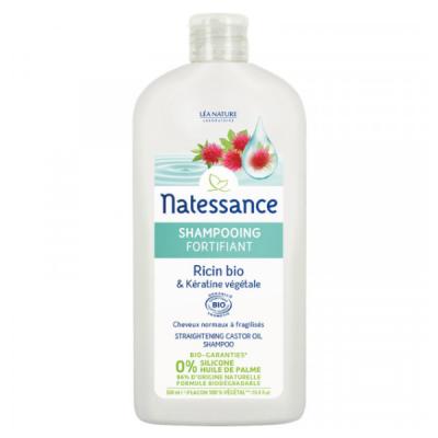 Natessance Champ&uacute; Fortificante Ricino Queratina 500ml