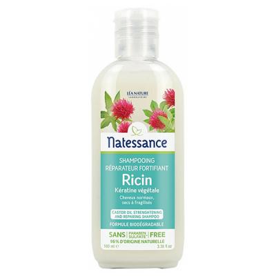 NATESSANCE Shampooing r&eacute;parateur&agrave;l'huile de ricin flacon 100ml