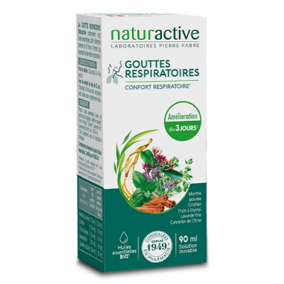 Naturactive - Gouttes Respiratoires 90ml
