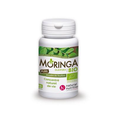 MORINGA OLEIFERA BIO Concentr&eacute;naturel de vie bo&icirc;te de 60 g&eacute;lules