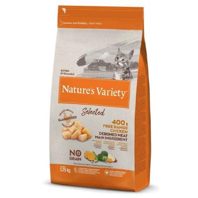 Croquette chat nv sel poulet 1,25 kg NATURE'S VARIETY 927180