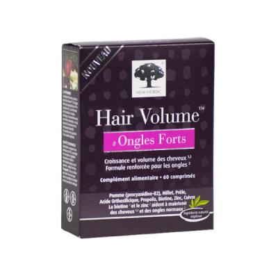 New Nordic Ha&iuml;r Volume & Ongles Forts 60 Cp - Bo&icirc;te 60 Comprim&eacute;s