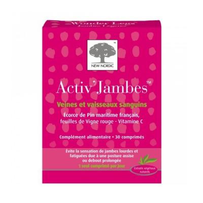 NEW NORDIC Activ' Jambes 30 comprim&eacute;s