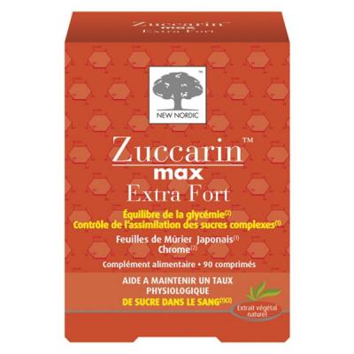 New Nordic Zuccarin Max Exfra Fort 90 Comprim&eacute;s