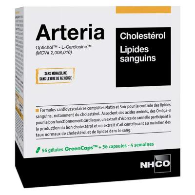 ARTERIA CHOLESTEROL ET LIPIDES 2x56 g&eacute;lules Nhco Nutrition