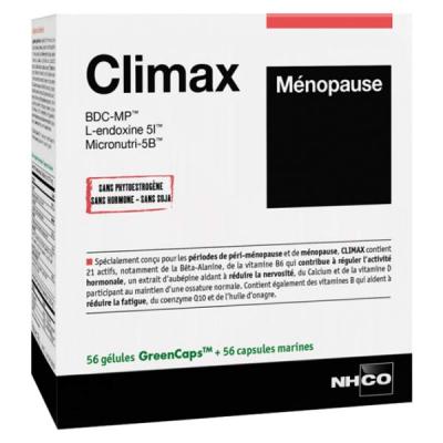 CLIMAX MENOPAUSE 56 g&eacute;lules + 56 capsules Nhco Nutrition
