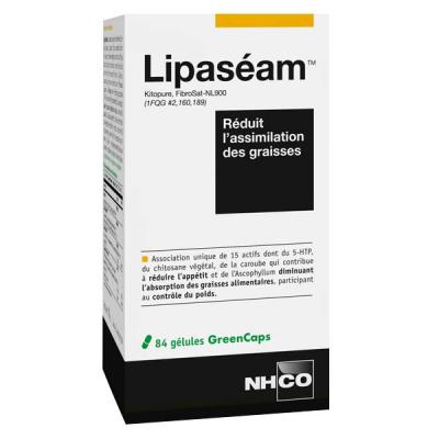 LIPASEAM SATIETE ET CONTROLE DES LIPIDES 84 g&eacute;lules Nhco Nutrition