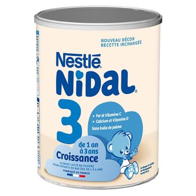 Nestl&eacute; nidal lait de croissance en poudre - 800 g - de 1 a 3 ans