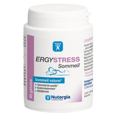 NUTERGIA Ergy Stress Sommeil x 40 g&eacute;lules