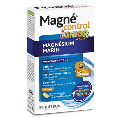 Nutreov Magn&eacute; Control Unior 30 Comprim&eacute;s - Bo&icirc;te 30 comprim&eacute;s