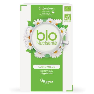 Nutrisante Infusion Camomille The Vert 20 Sachets BIO - 24g