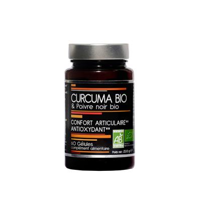 Nutrivie Curcuma Bio - 60 G&eacute;lules * - Bo&icirc;te 60 g&eacute;lules