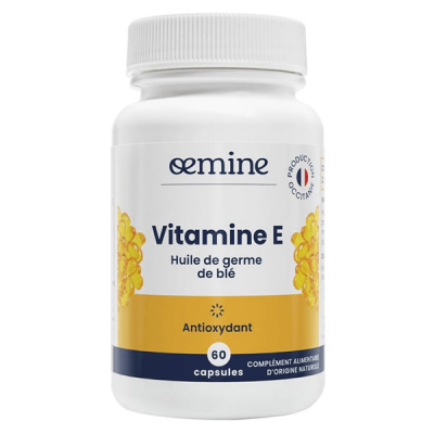 Oemine Vitamine E Antioxydant 60 Capsules - Pot 1