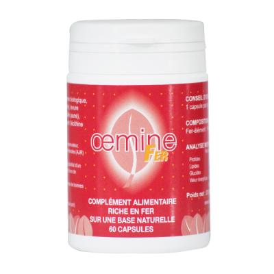 Oemine Fer 60 Capsules - Pot 60 capsules