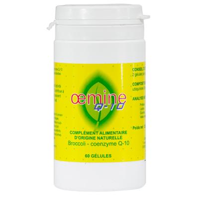 Oemine Coenzyme Q10 60 G&eacute;lules - Pot 60 g&eacute;lules