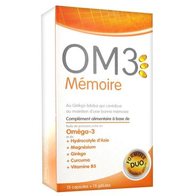 Isodisnatura OM3 M&eacute;moire 15 capusles +15 g&eacute;lules