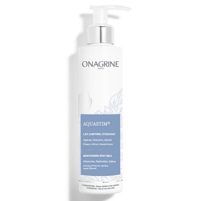 ONAGRINE Aquastim Lait corporel hydratant flacon pompe 200 ml