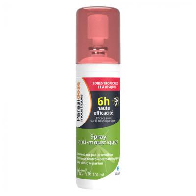 Parasidose Spray R&eacute;pusilf Moustiques Zones Tropicales 100ml