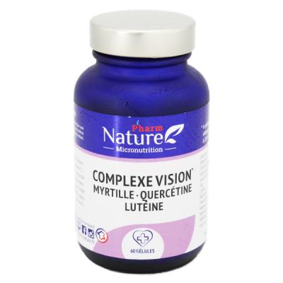 PHARM NATURE MICRONUTRITION Complexe Vision 60 G&eacute;lules