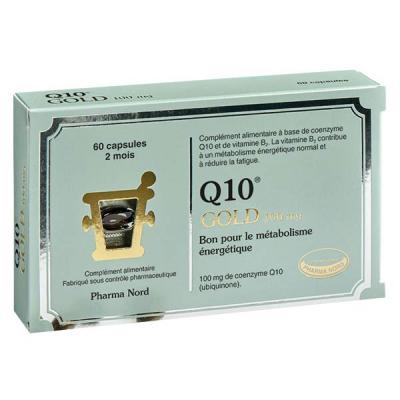 Q10 Gold Metabolisme Energetique 60 Capsules 100mg Pharma Nord