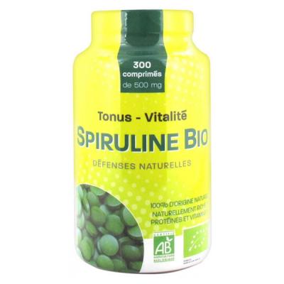 Spiruline Tonus Et Vitalite Bio 300 Comprimes 500mg Pharm'Up