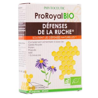 ProRoyal bio D&eacute;fenses de la ruche 20 ampoules de 10ml