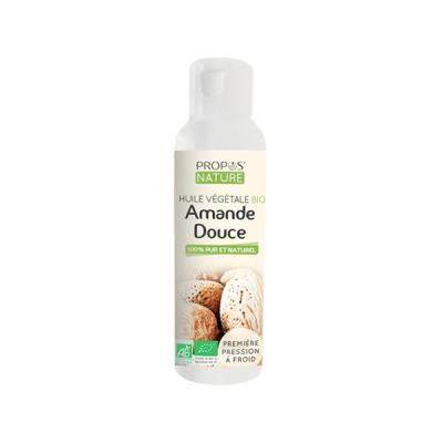 Huile V&eacute;g&eacute;tale d'Amande Douce Bio - 100 ml - Propos'Nature