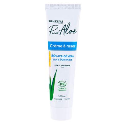 Cr&egrave;me &Agrave; Raser &Agrave; L'alo&eacute; V&eacute;ra Bio Puraloe - Le Flacon De 100ml