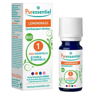 PURESSENTIEL Huile essentielle de Lemongrass flacon 10 ml