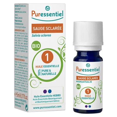 Puressentiel Huile essentielle - Sauge sclar&eacute;e bio, 5ml