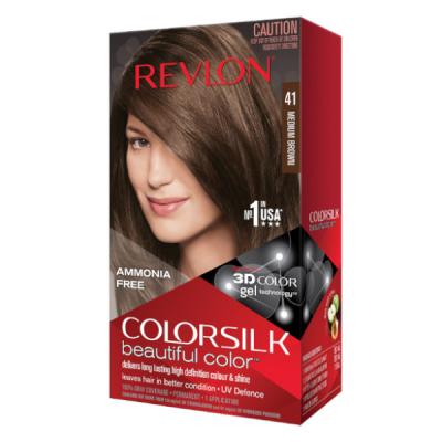 Revlon Colorsilk Coloration Permanente N&deg;41 Ch&acirc;tain Moyen