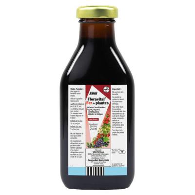 Salus France Floravital Fer et plantes sans gluten Salus 250 ml