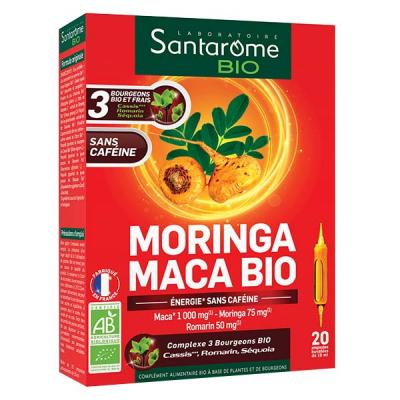 Moringa maca bio 20 ampoules de 10ml