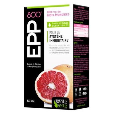 Sant&eacute; Verte EPP 800+ Extrait de P&eacute;pins de Pamplemousse 50ml
