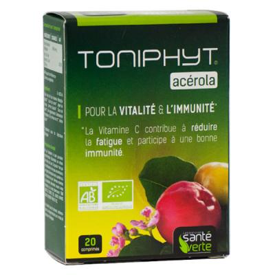 SANT&Eacute; VERTE Toniphyt Ac&eacute;rola 2x 10 comprim&eacute;s