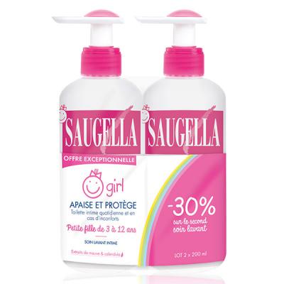 SAUGELLA GIRL Emulsion lavante douce 2x200ml