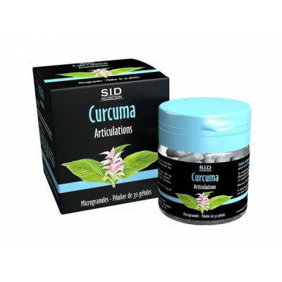 S.i.d Nutrition Curcuma 30 G&eacute;lules - Pilulier 30 G&eacute;lules
