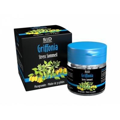 S.i.d Nutrition Griffonia 30 G&eacute;lules - Pilulier 30 G&eacute;lules