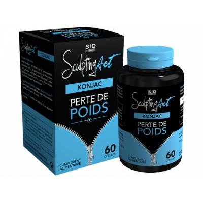 SID NUTRITION SculptingAct konjac perte de poids bo&icirc;te de 60 g&eacute;lules