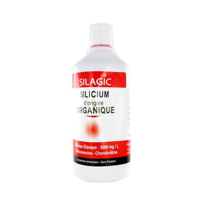 Silagic Silicium Organique Gluco-Chondro 1 Litre - Bouteille 1000 ml
