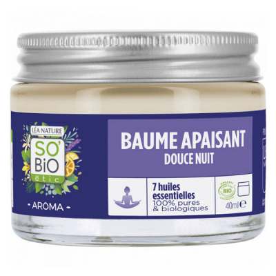 So'Bio &Eacute;tic Aroma Baume D&eacute;tente Sommeil Bio 40ml