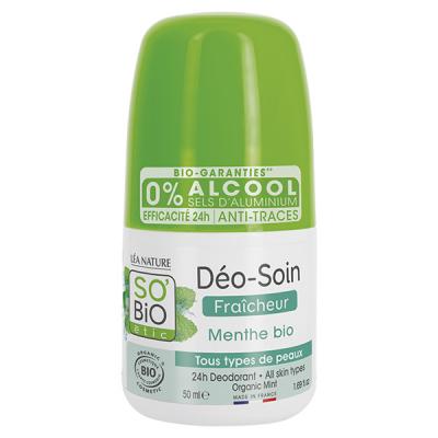 So'Bio &Eacute;tic D&eacute;o-Soin Fra&icirc;cheur Menthe Bio 50ml