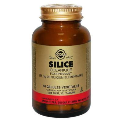 SOLGAR Silice oc&eacute;anique 50 g&eacute;lules
